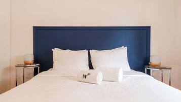 2 bedrooms, iron/ironing board, travel crib, WiFi