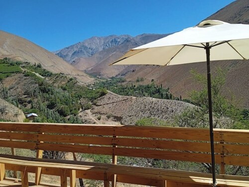 Cabaña Cielo Encanto con Terraza Vista Panorámica