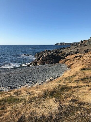 Red Sunset Cottage in Twillingate