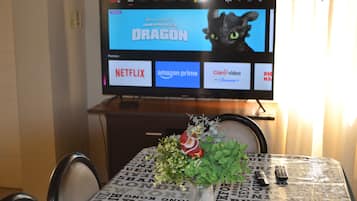 Standard House, 3 Bedrooms, 2 Bathrooms | Living area | 32-inch LED TV with digital channels