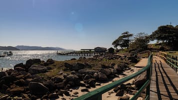 Beach nearby, white sand