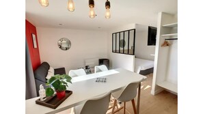 1 chambre, Wi-Fi gratuit, draps fournis