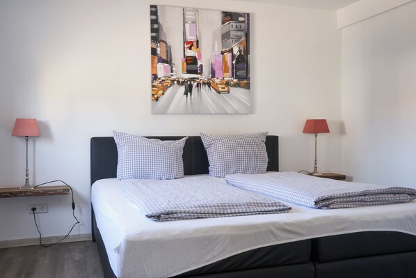2 Schlafzimmer, kostenloses WLAN, Bettwäsche