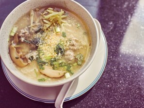 Free daily local cuisine breakfast 