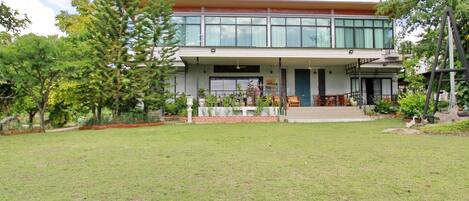 Overnatningsstedets facade