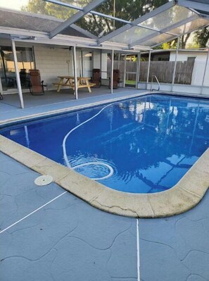 Alberca al aire libre 