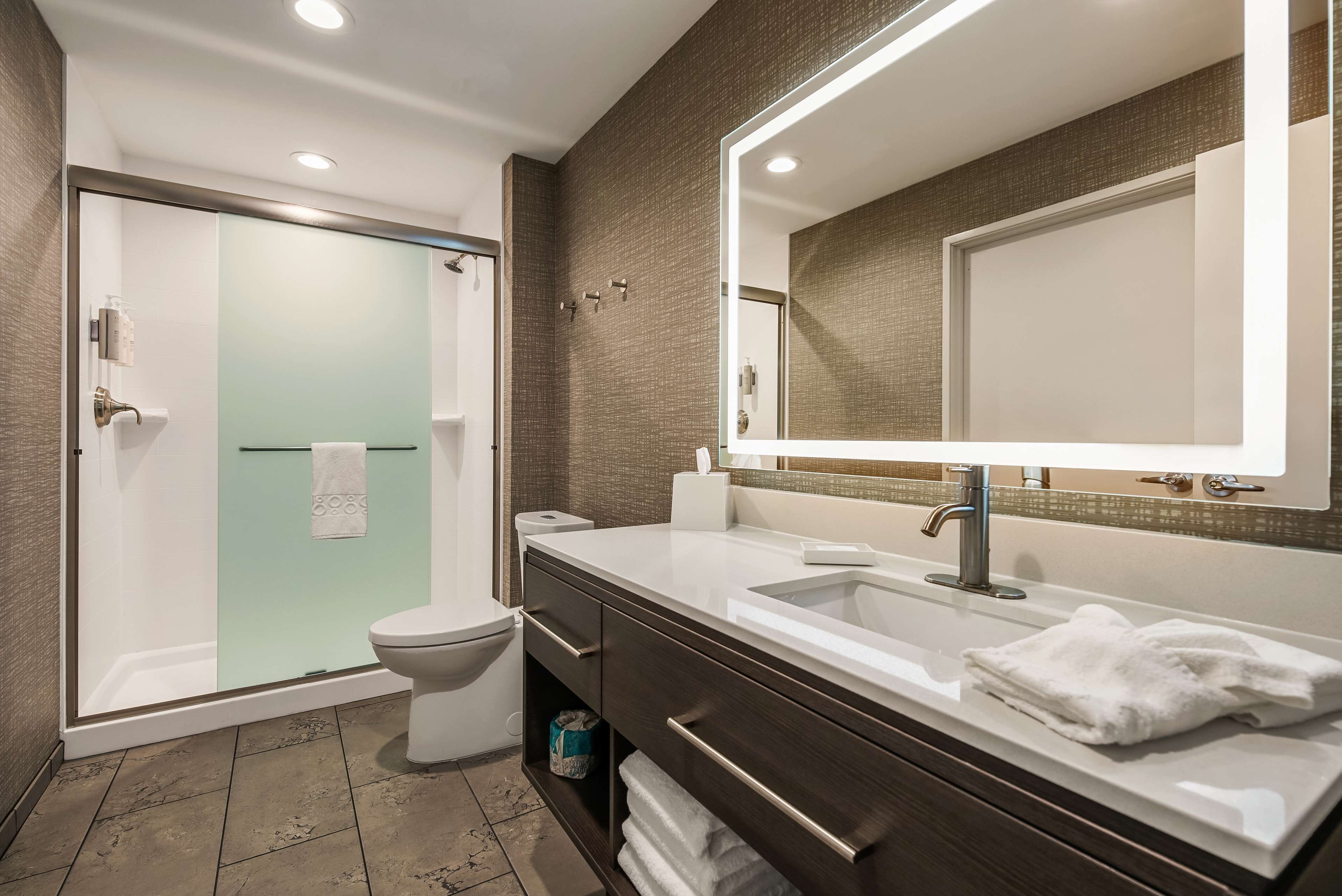 Douche de la salle de bain