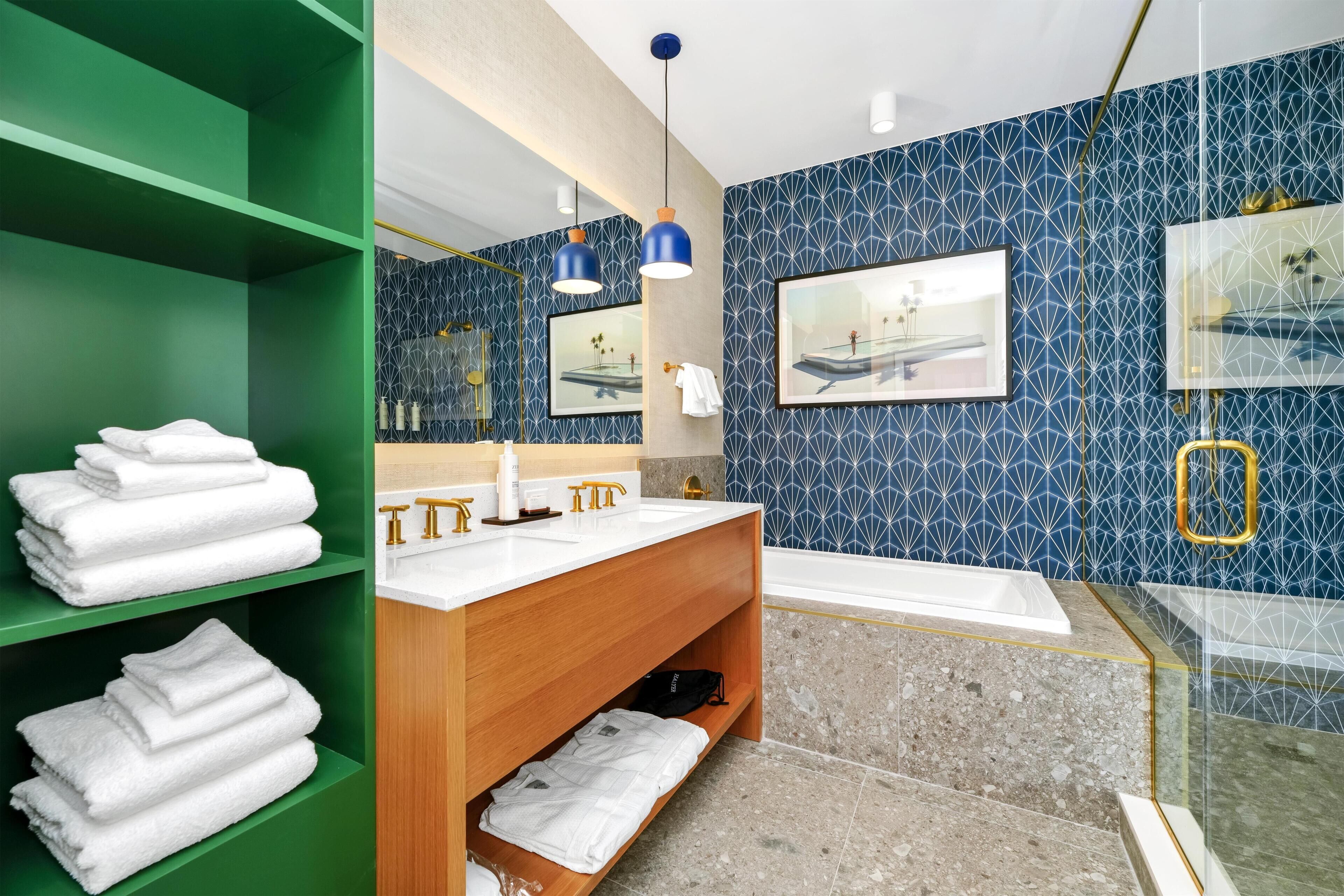 Suite, 2 Bedrooms | Bathroom shower