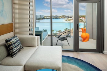55-inch LED TV with digital channels, TV at Conrad Orlando at Evermore