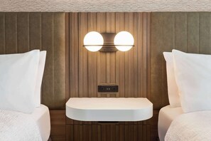 Mörkläggningsgardiner, strykjärn/strykbräda och gratis extrasängar