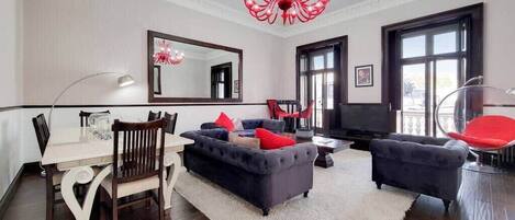 Televisie en een kantoor