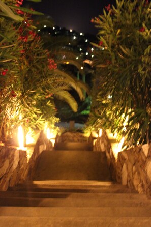 Overnattingsstedets uteområder