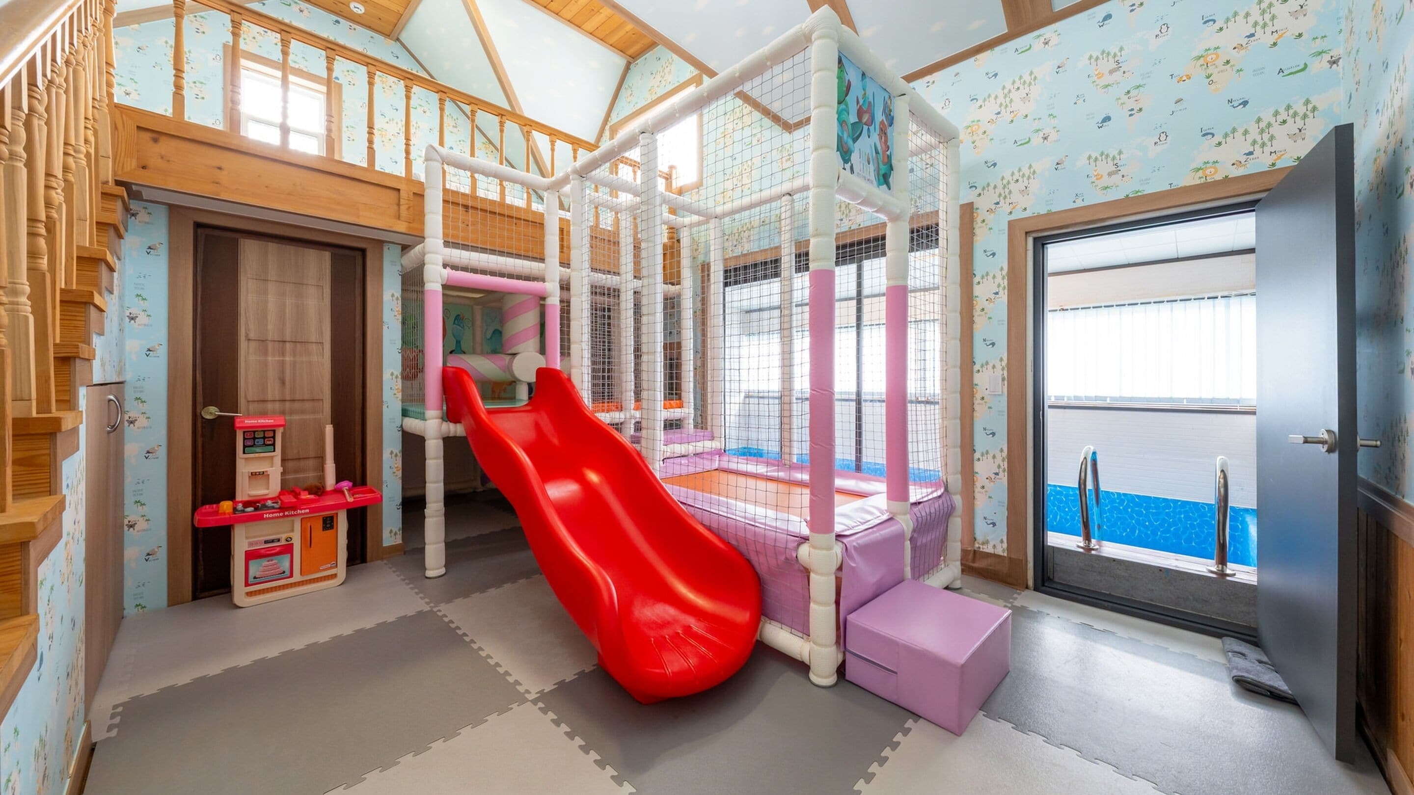 Basic-værelse - 2 soveværelser ((kidsroom,poolvila)) | 2 soveværelser, gratis Wi-Fi