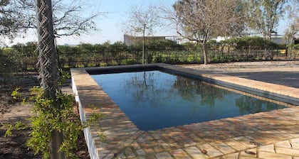 Typical cortijo near Cordoba in the heart of the Andalusian countryside