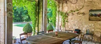 Elegant 14th-Century Château in Celles, Dordogne.