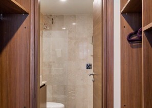 Shower, hair dryer, towels - Cheli I Amazing 1 Bedroom Apartment in Polanco (Mexico City)