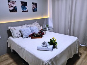 Basic Villa | Free WiFi, bed sheets - Duplex 02 Suites - Cond.Fechado 08 P (Gramado)