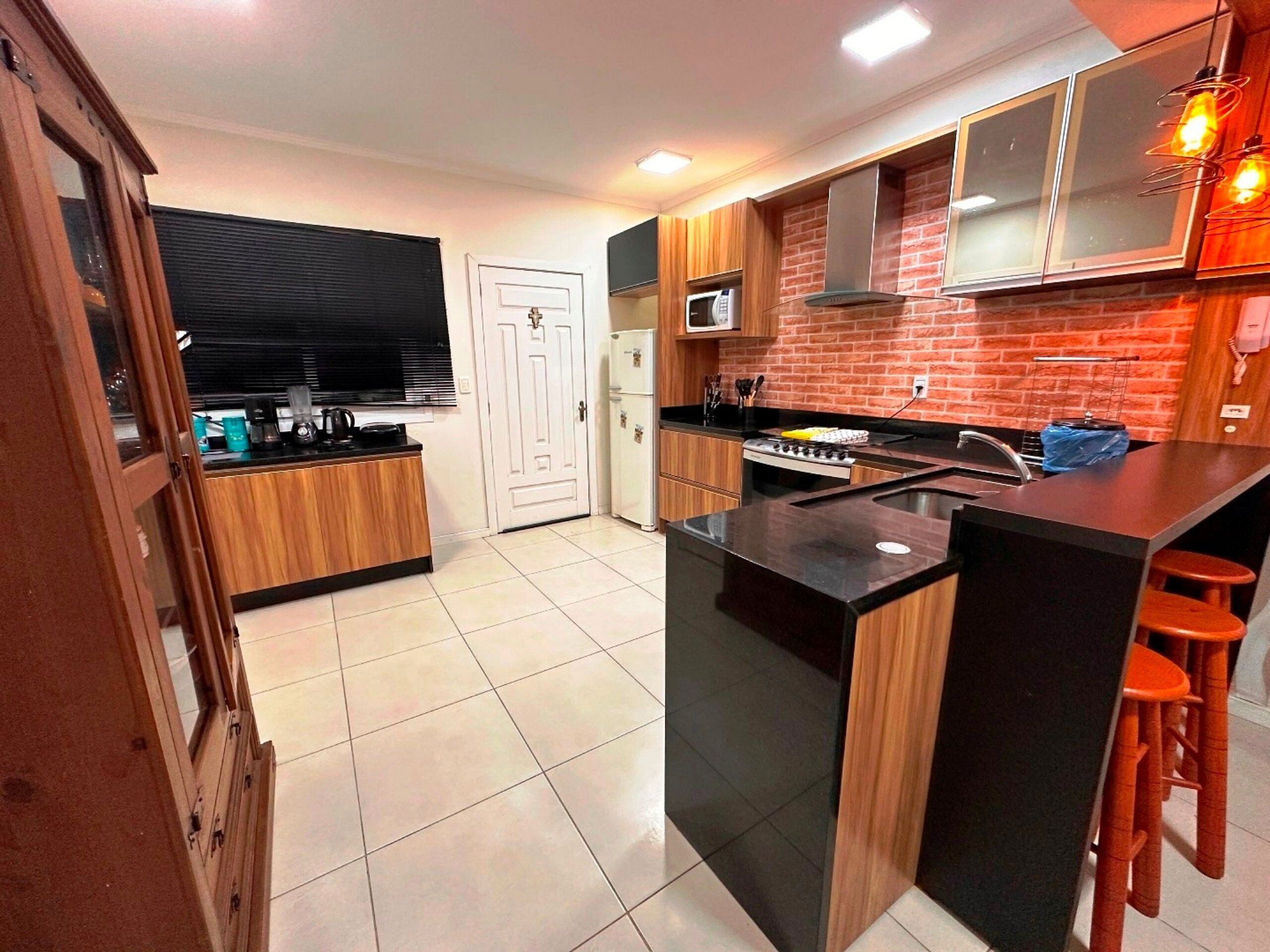 Basic Villa | Private kitchen | Fridge, microwave, blender, mixer