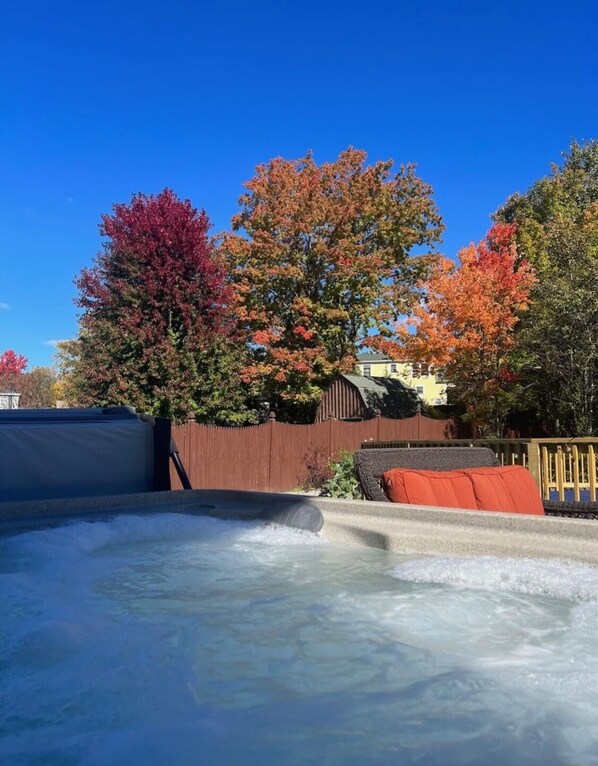 Idromassaggio all'aperto