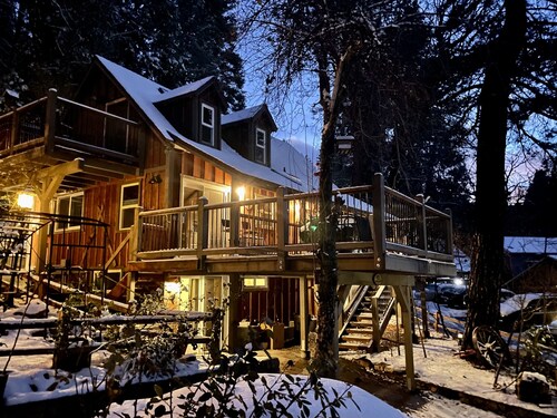 Cozy Cabin w/ Views-HOT TUB! Family Dog Friendly!