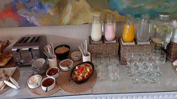 Gratis morgenmadsbuffet hver dag
