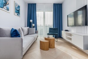 Living room - Baltic Marina Residence With Parking (Kolobrzeg)