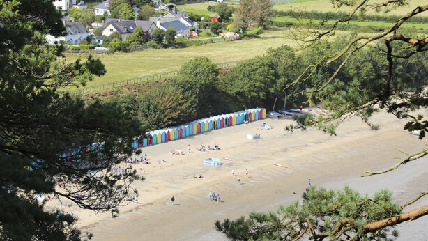 Nær stranden