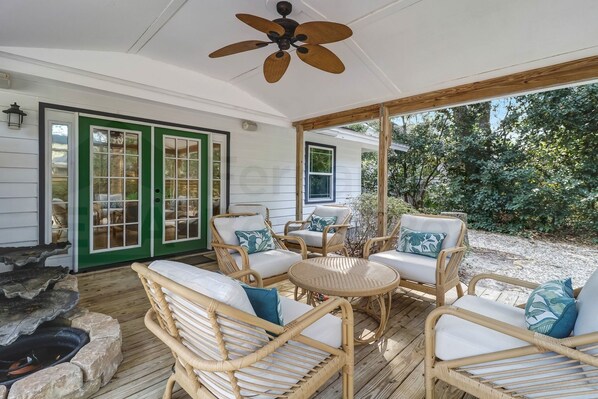 House, 3 Bedrooms | Terrace/patio - 223 Lighthouse Circle 3 Bedroom Home by RedAwning (Fernandina Beach)