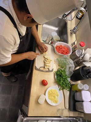 Frokostbuffé hver dag (mot et tillegg)