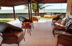 Family House, 4 Bedrooms, Private Pool, Sea View | Terrace/patio
