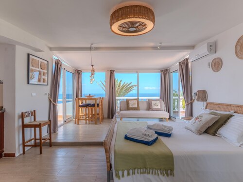 Villa Blanca Callao Salvaje. First line by the sea