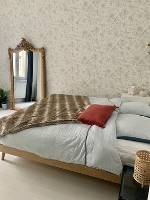 1 Schlafzimmer, Bügeleisen/Bügelbrett, kostenloses WLAN, Bettwäsche