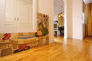 45-inch flat-screen TV with cable channels, TV - Das Hopfgarten Aparthotel (Hopfgarten im Brixental)