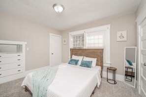 4 bedrooms, iron/ironing board, travel crib, WiFi