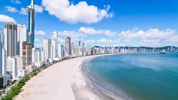 Beach nearby, white sand