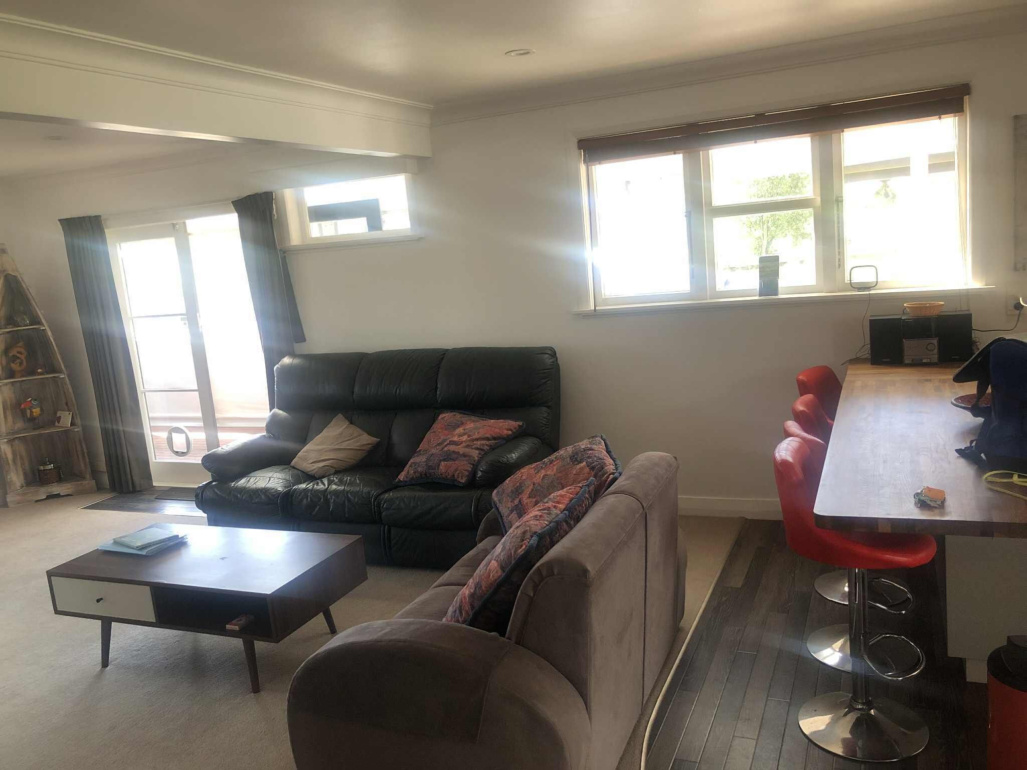 Smart TV, fireplace, DVD player, books