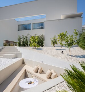 Property grounds - 5 star villa with heated pool and whirpool at rooftop. (Trogir)