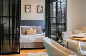 1 Schlafzimmer, Bügeleisen/Bügelbrett, kostenloses WLAN, Bettwäsche