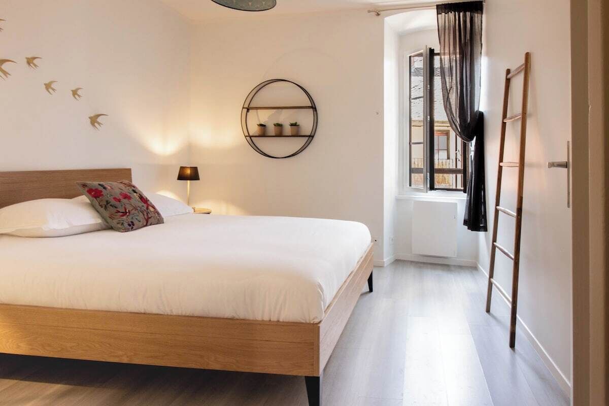 1 makuuhuone, silitysrauta/-lauta, ilmainen Wi-Fi, vuodevaatteet