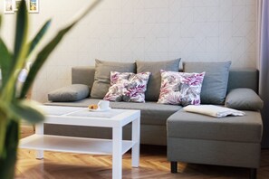 Living room - City Centre Gdynia Morska by Renters (Gdynia)
