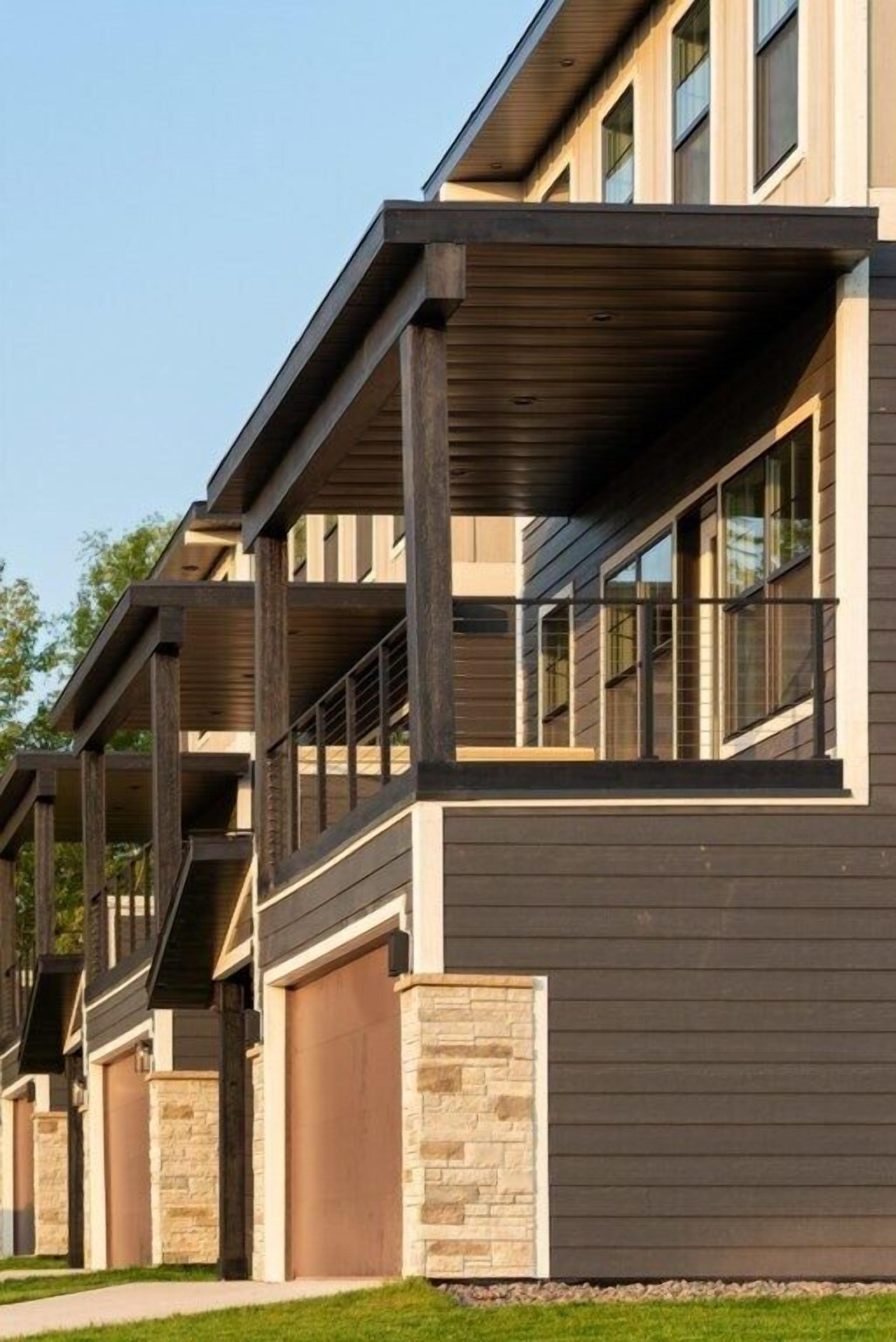 Private balcony overlooking St. Louis River—perfect for relaxing in the sun.