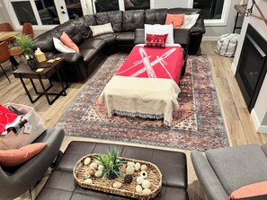 Smart TV, lareira, impressoras