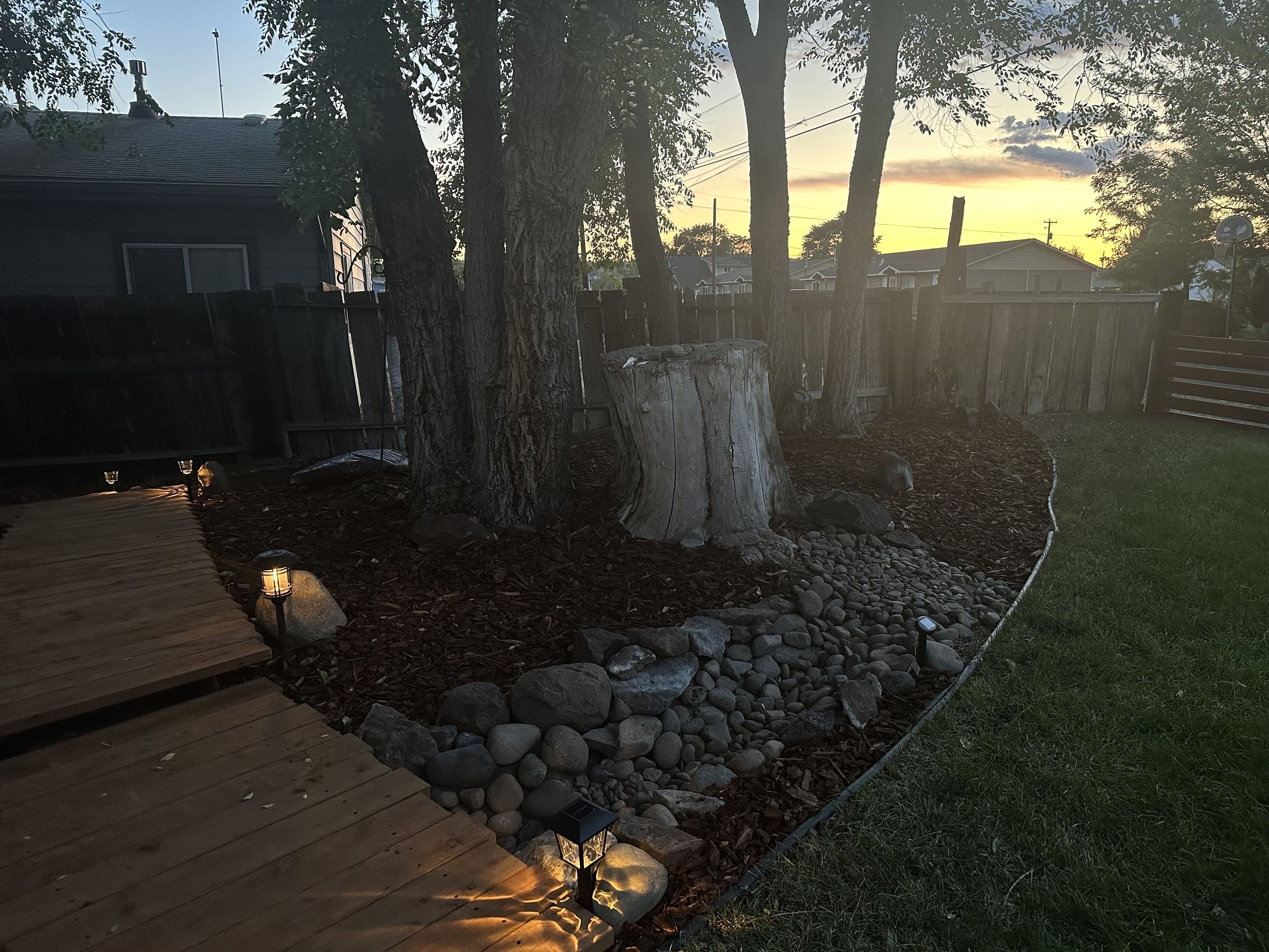 Overnattingsstedets uteområder