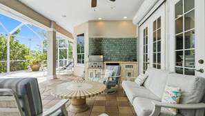 Terrace/patio - Enjoying paradise on Marco Island with direct access! (Marco Island)