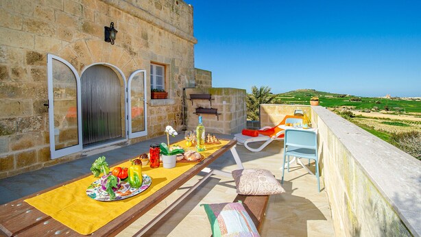 Terrace/patio - Dar It-Torri Holiday Home (Ta' Kerċem)