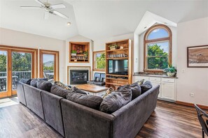 Televisión, Netflix, reproductor de DVD y libros 