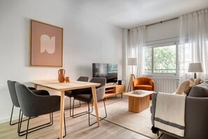 Tv och en stereo