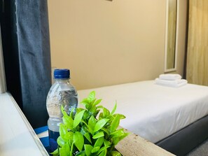 이코노미 싱글룸 | 저자극성 침구, 방음 설비, 다리미/다리미판, 무료 WiFi
