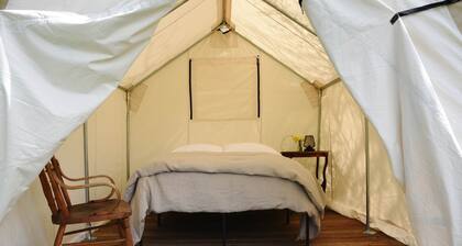 Tent Platform 3 | Pond View Glamping Tent