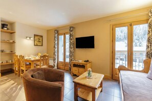 Open plan living area